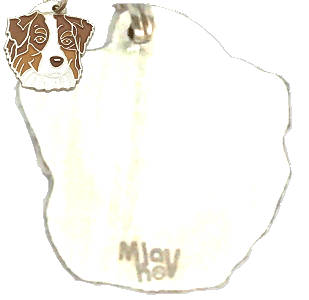 Placas identificação para cães, gravados, personalizados MjavHov - loja virtual